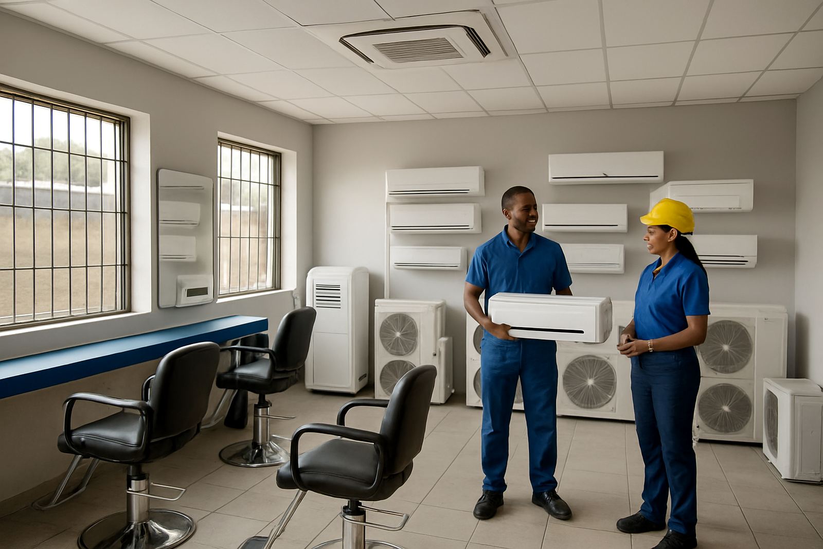 Klerksdorp Salon Install